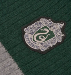 Warner Bros Slytherin Quidditch Knitted Adult Jumper -Warner Bros 1000254554 slith mens wool jumper zoom