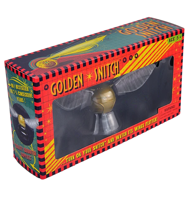 Warner Bros Golden Snitch Toy 3 Warner Bros Golden Snitch Toy