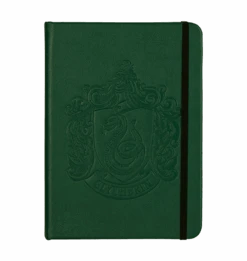 Warner Bros Personalised Slytherin Crest Embossed Journal
