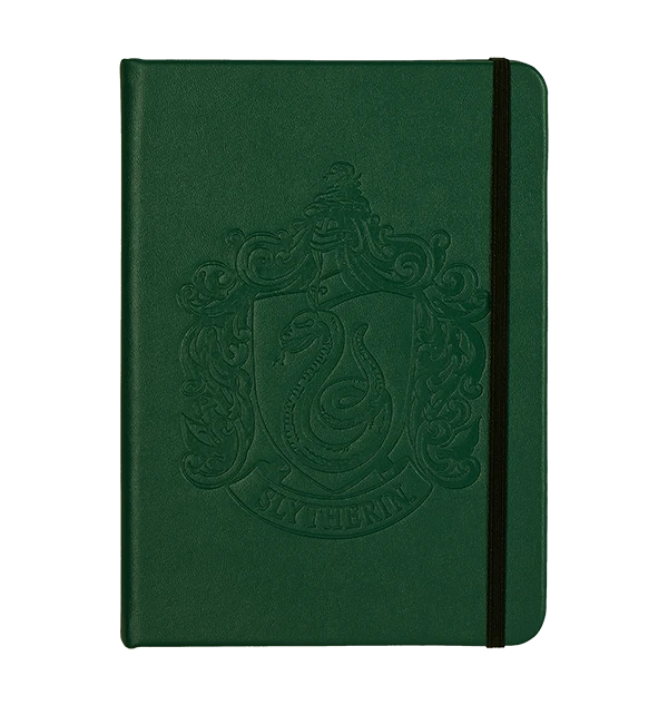 Warner Bros Personalised Slytherin Crest Embossed Journal 2 Warner Bros Personalised Slytherin Crest Embossed Journal
