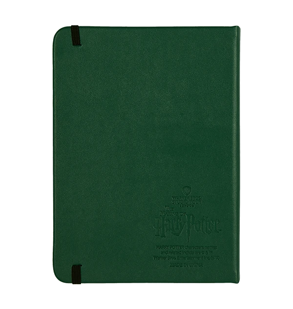 Warner Bros Personalised Slytherin Crest Embossed Journal 5 Warner Bros Personalised Slytherin Crest Embossed Journal - Image 4
