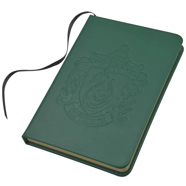 Warner Bros Personalised Slytherin Crest Embossed Journal 3 Warner Bros Personalised Slytherin Crest Embossed Journal - Image 2