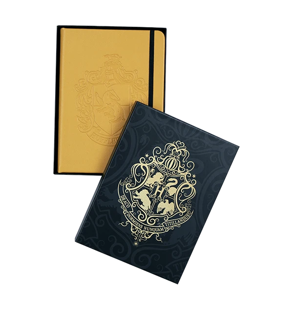 Warner Bros Personalised Hufflepuff Crest Embossed Journal 7 Warner Bros Personalised Hufflepuff Crest Embossed Journal - Image 5