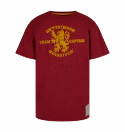 Warner Bros Kids Gryffindor Quidditch Team Captain T-Shirt