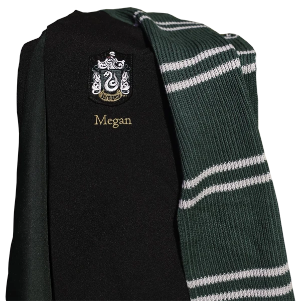 Warner Bros Personalised Slytherin Robe 7 Warner Bros Personalised Slytherin Robe - Image 5
