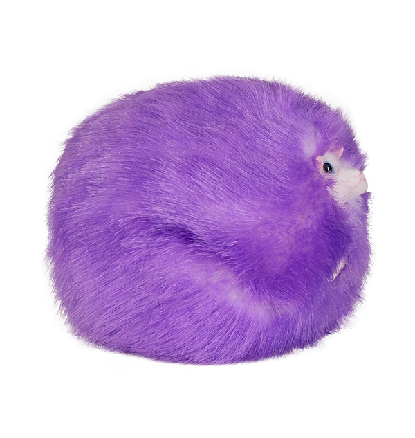 Warner Bros Purple Pygmy Puff™ Plush With Sound 5 Warner Bros Purple Pygmy Puff™ Plush With Sound - Image 3