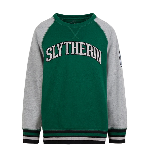 Warner Bros Kids Slytherin Sweatshirt 3 Warner Bros Kids Slytherin Sweatshirt