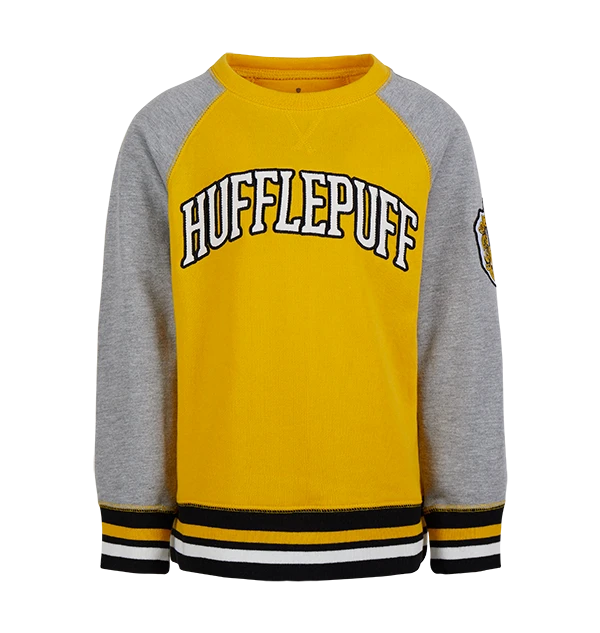 Warner Bros Kids Hufflepuff Sweatshirt 3 Warner Bros Kids Hufflepuff Sweatshirt