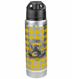 Warner Bros Hufflepuff Stainless Steel Flask