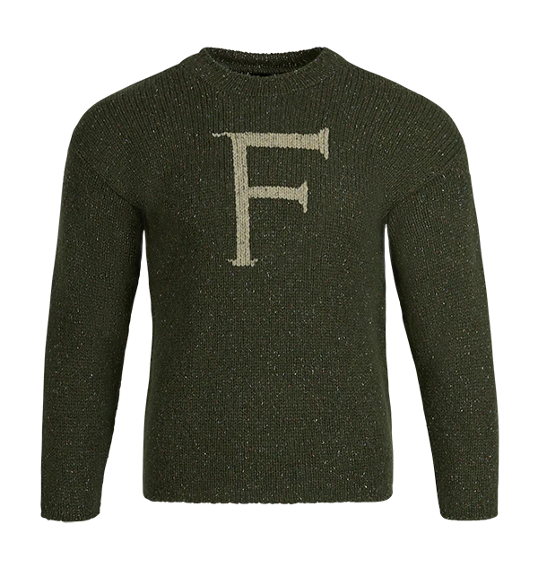 Warner Bros 'F' For Fred Weasley Knitted Jumper 3 Warner Bros 'F' For Fred Weasley Knitted Jumper