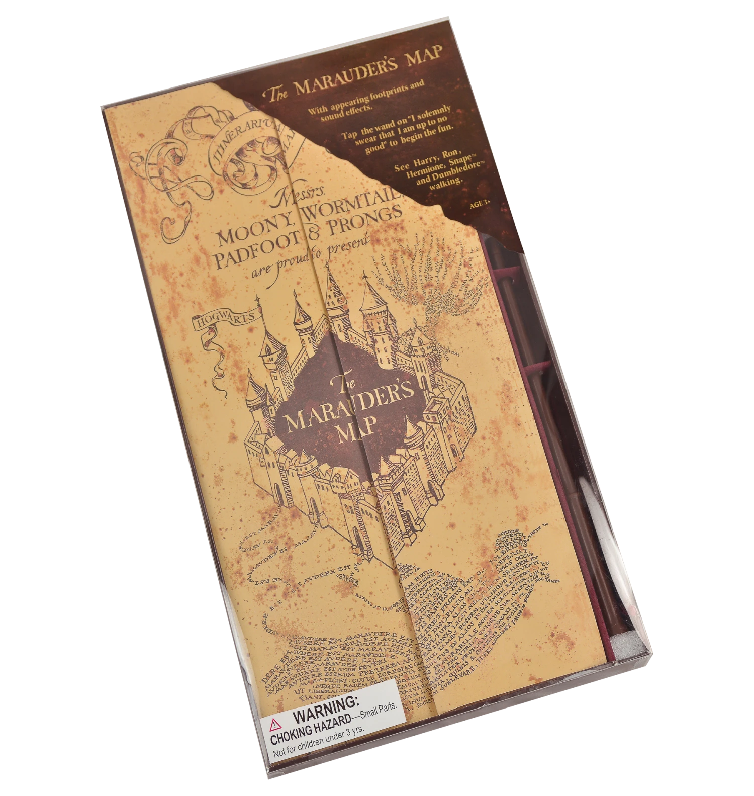 Warner Bros Marauder's Map Interactive Toy 3 Warner Bros Marauder's Map Interactive Toy
