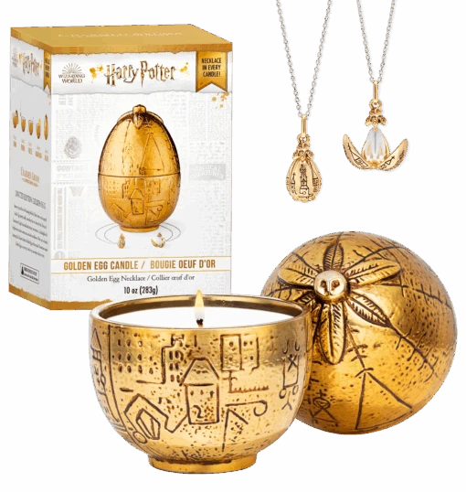 Warner Bros Charmed Aroma Golden Egg Candle 1 Warner Bros Charmed Aroma Golden Egg Candle -Warner Bros CA 1800x1899 GoldenEggCandle 1