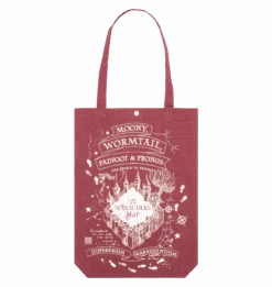 Warner Bros Marauder's Map Canvas Tote