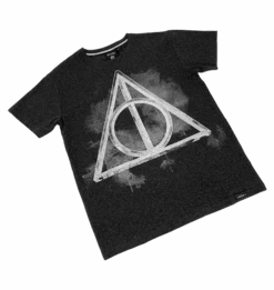 Warner Bros Deathly Hallows Smoky Charcoal T-Shirt 12 Warner Bros Deathly Hallows Smoky Charcoal T-Shirt -Warner Bros DH smoky4