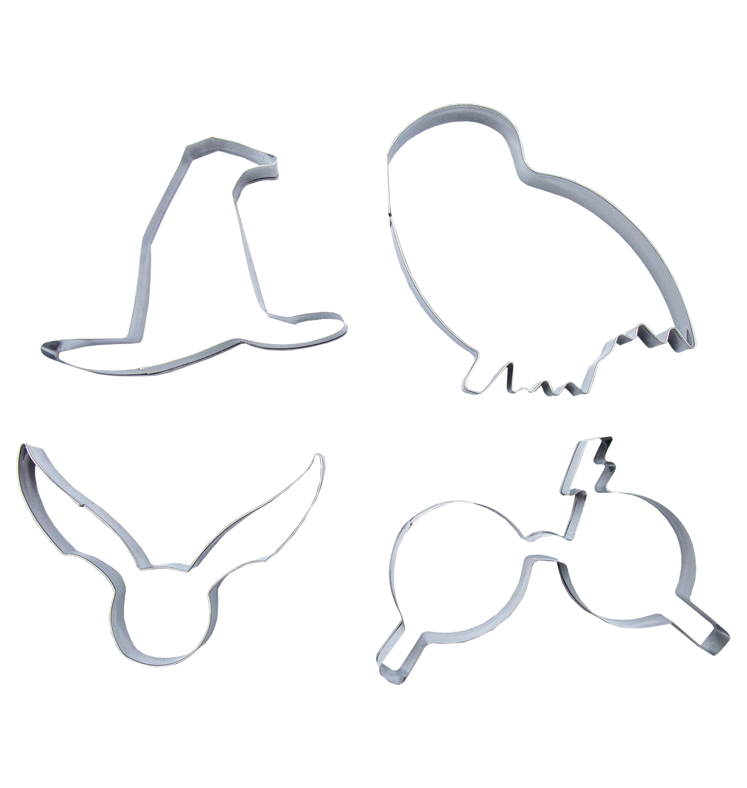 Warner Bros Hogwarts Baking Cutter Set 3 Warner Bros Hogwarts Baking Cutter Set