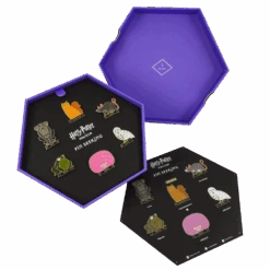 Warner Bros First Edition Hogwarts Pets Enamel Pins Set