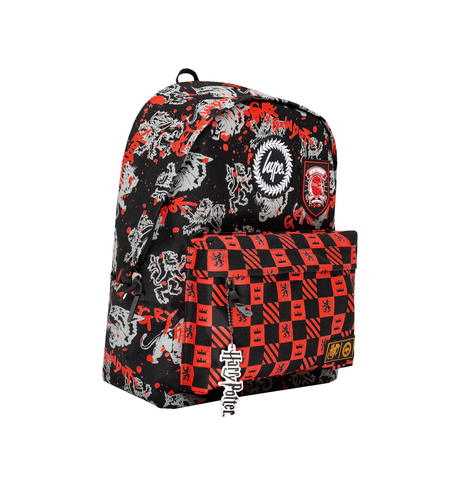 Warner Bros Harry Potter X HYPE Gryffindor Backpack 4 Warner Bros Harry Potter X HYPE Gryffindor Backpack - Image 2