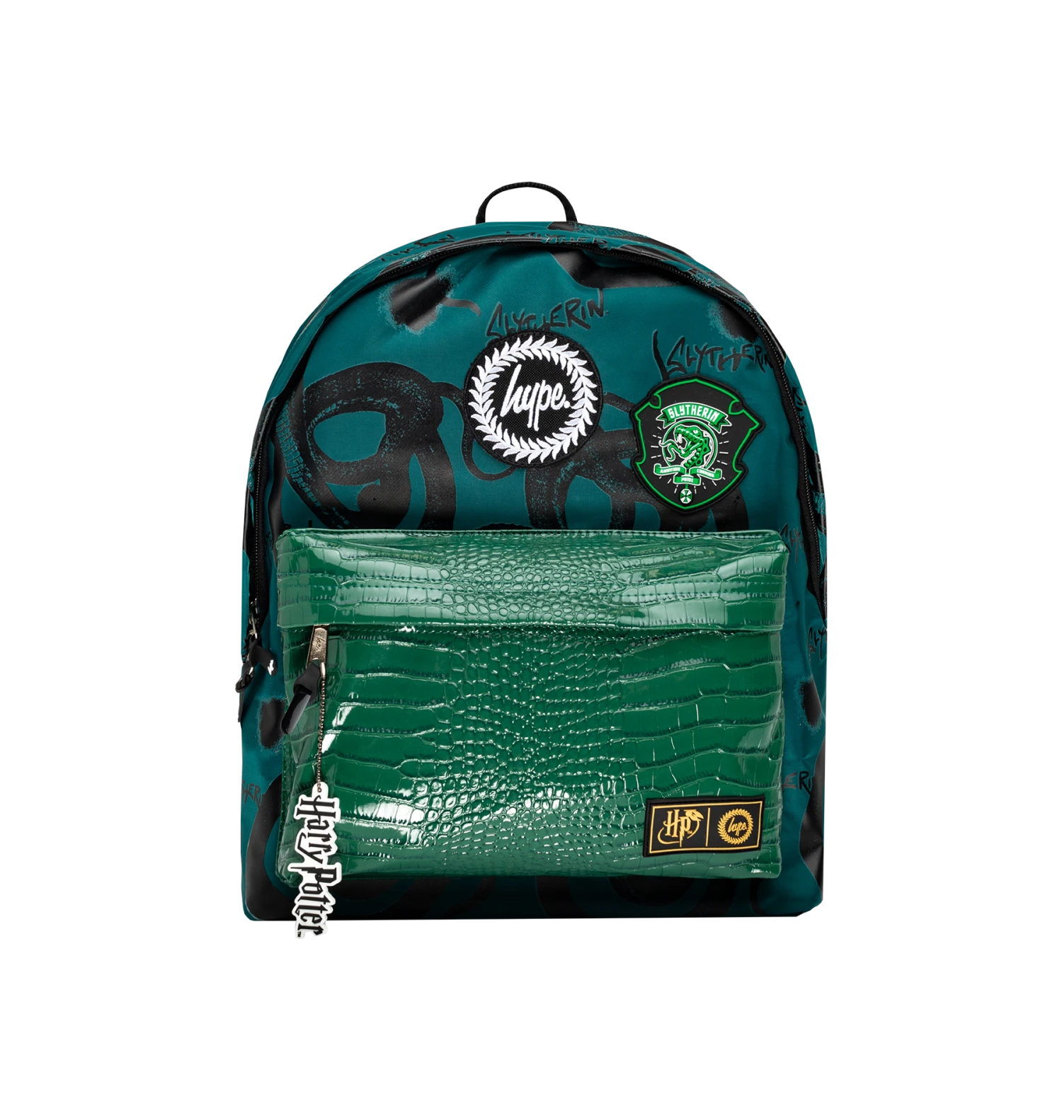 Warner Bros Harry Potter X HYPE Slytherin Backpack 3 Warner Bros Harry Potter X HYPE Slytherin Backpack
