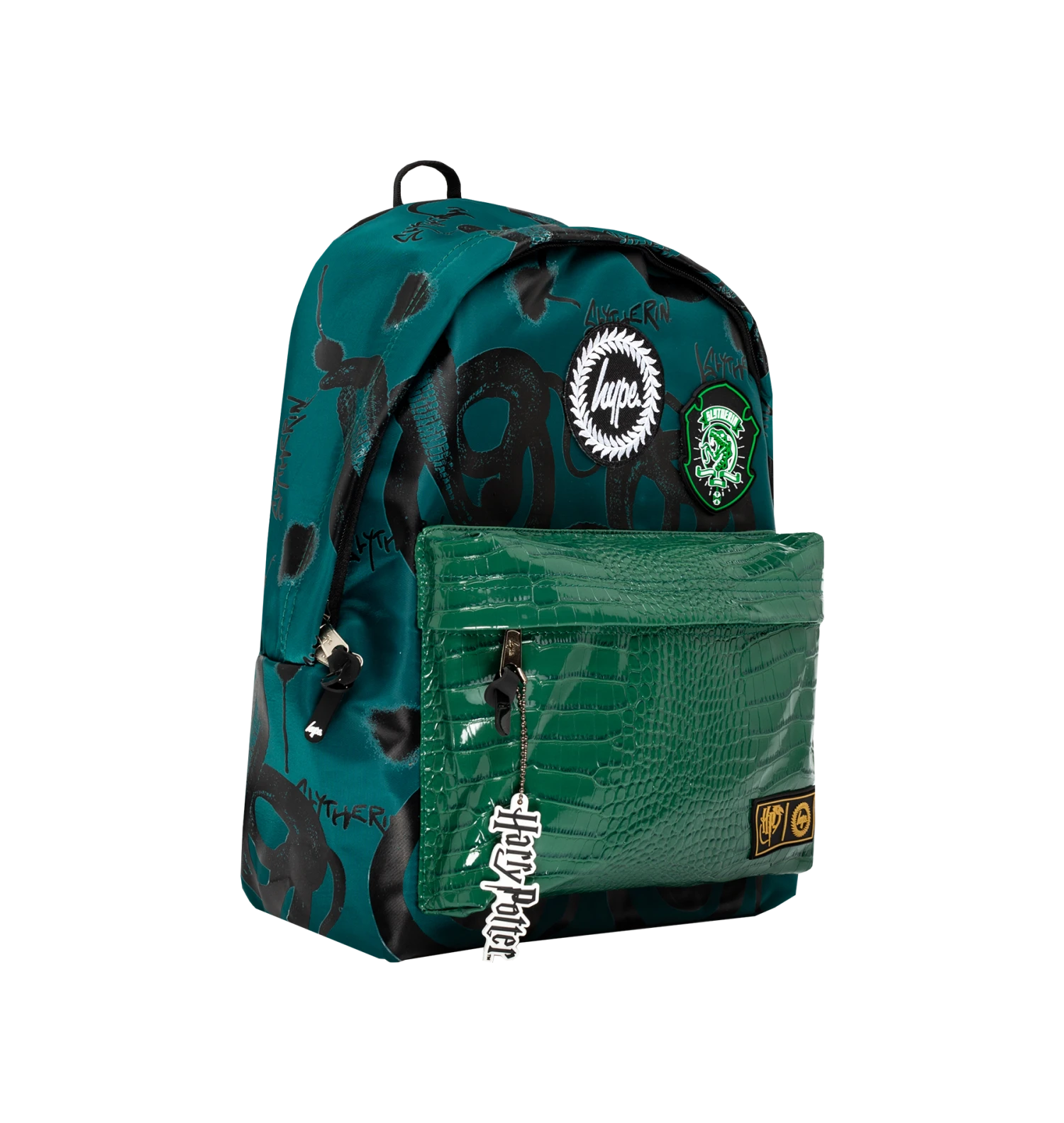 Warner Bros Harry Potter X HYPE Slytherin Backpack 4 Warner Bros Harry Potter X HYPE Slytherin Backpack - Image 2