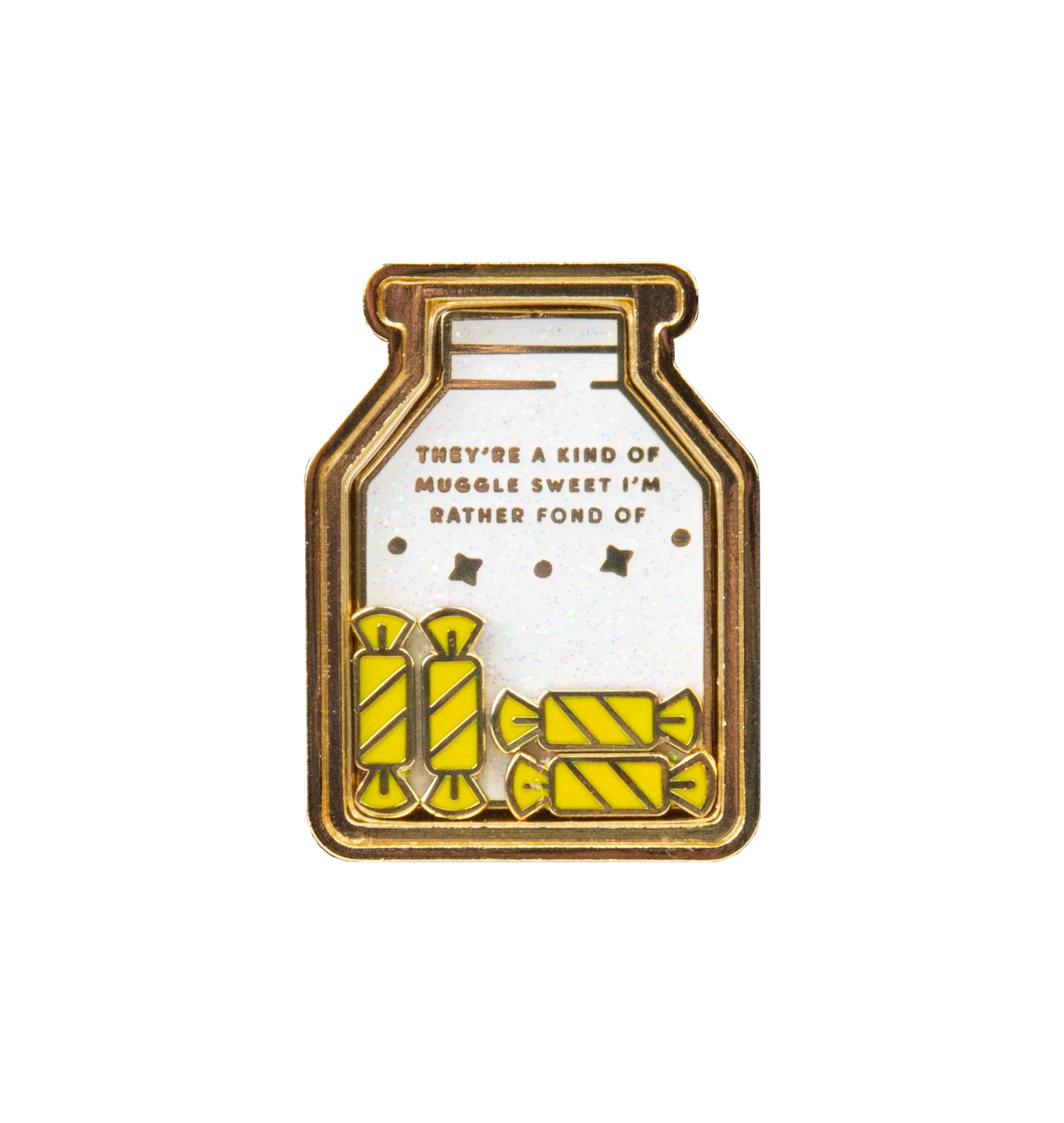 Warner Bros Sherbet Lemons Enamel Shaker Pin 3 Warner Bros Sherbet Lemons Enamel Shaker Pin