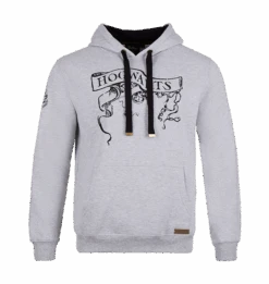Warner Bros Hogwarts Scroll Hooded Jumper