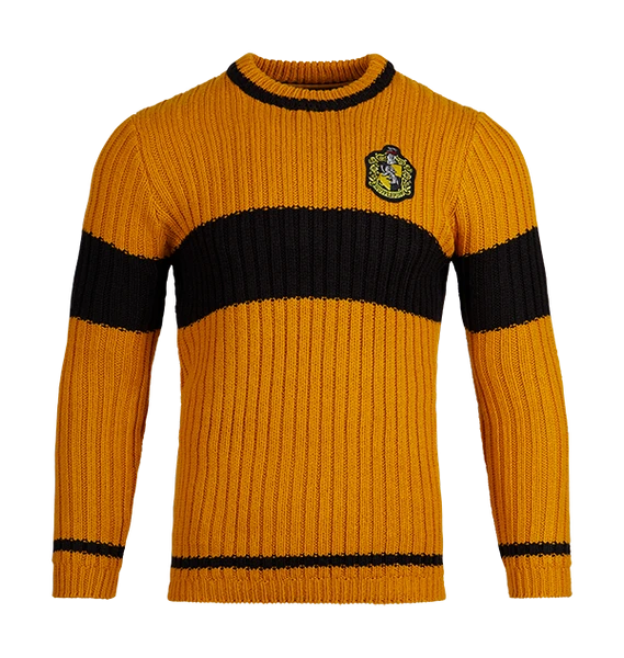 Warner Bros Hufflepuff Quidditch Jumper 3 Warner Bros Hufflepuff Quidditch Jumper