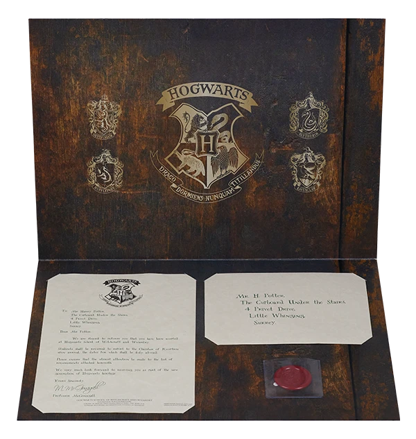 Warner Bros Personalised Hogwarts Acceptance Letter 4 Warner Bros Personalised Hogwarts Acceptance Letter - Image 2