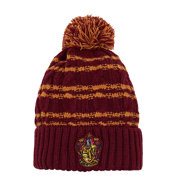 Warner Bros Gryffindor Knitted Hat 3 Warner Bros Gryffindor Knitted Hat