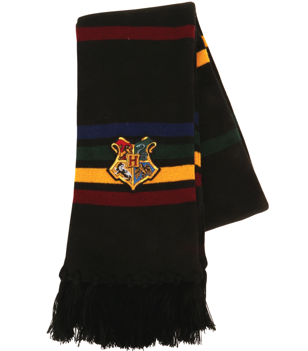 Warner Bros Hogwarts School Crest Knitted Scarf 4 Warner Bros Hogwarts School Crest Knitted Scarf - Image 2