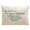 Warner Bros Hogwarts Express Acceptance Letter Cushion 2 Warner Bros Hogwarts Express Acceptance Letter Cushion -Warner Bros Platform934 product Cushion1
