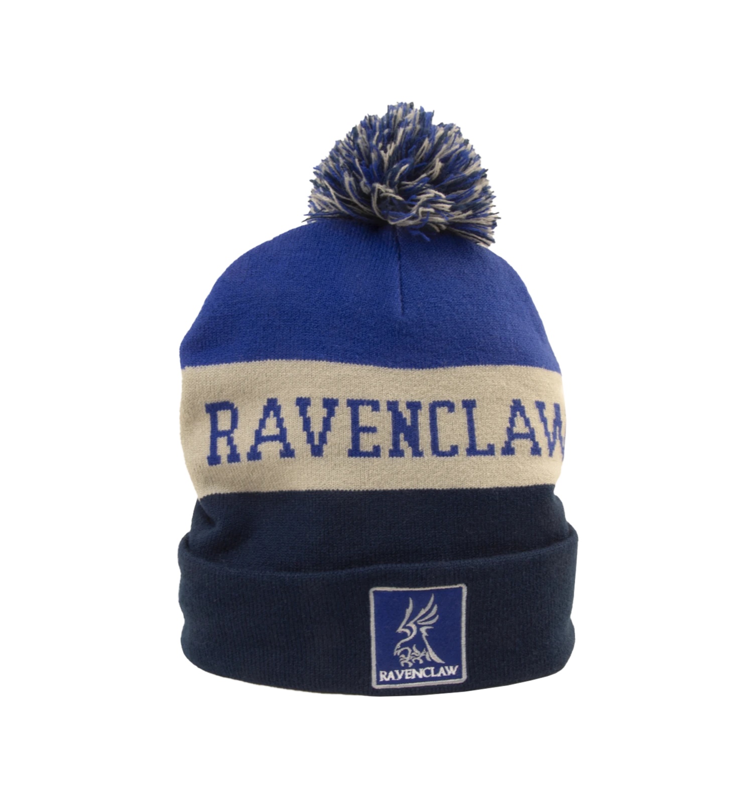 Warner Bros Ravenclaw Mascot Pom Beanie 3 Warner Bros Ravenclaw Mascot Pom Beanie