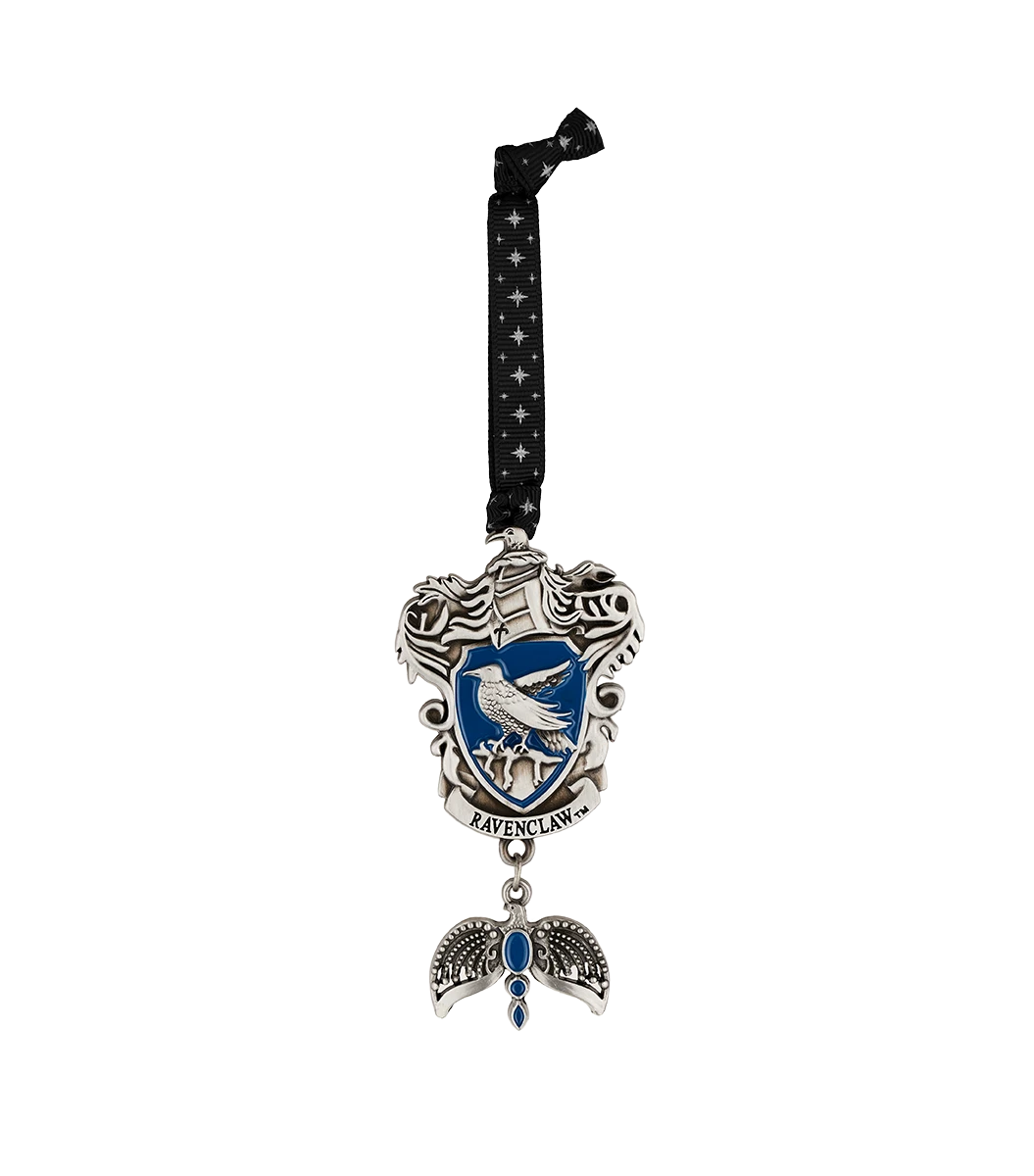 Warner Bros Ravenclaw Crest Metal Ornament 3 Warner Bros Ravenclaw Crest Metal Ornament