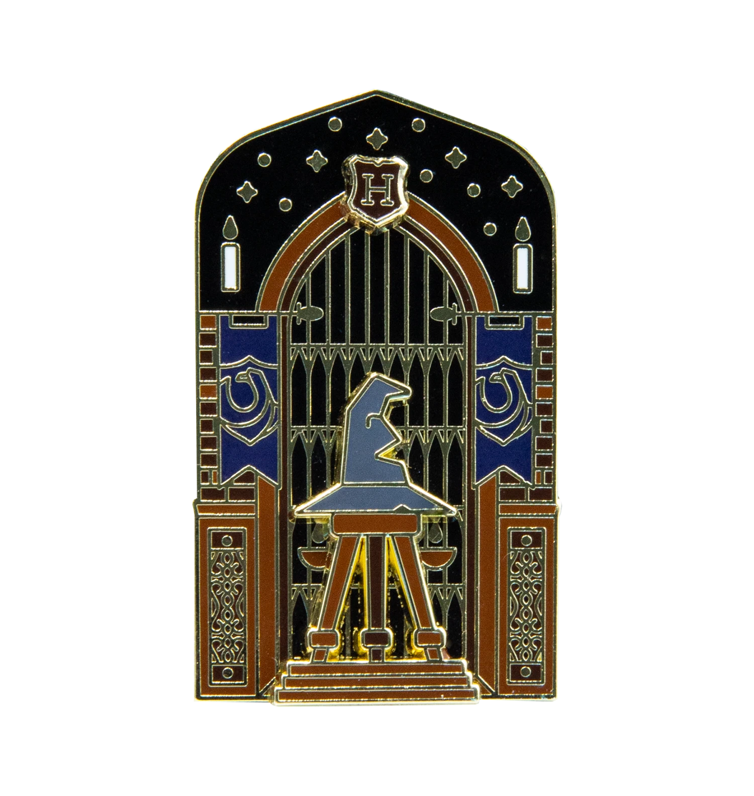 Warner Bros Ravenclaw In The Great Hall Enamel Pin 3 Warner Bros Ravenclaw In The Great Hall Enamel Pin