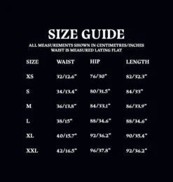 Warner Bros Gym Leggings -Warner Bros Size Guide Athleisure Leggings 9c3a93aa 7690 4760 b4ce 83ab36655171