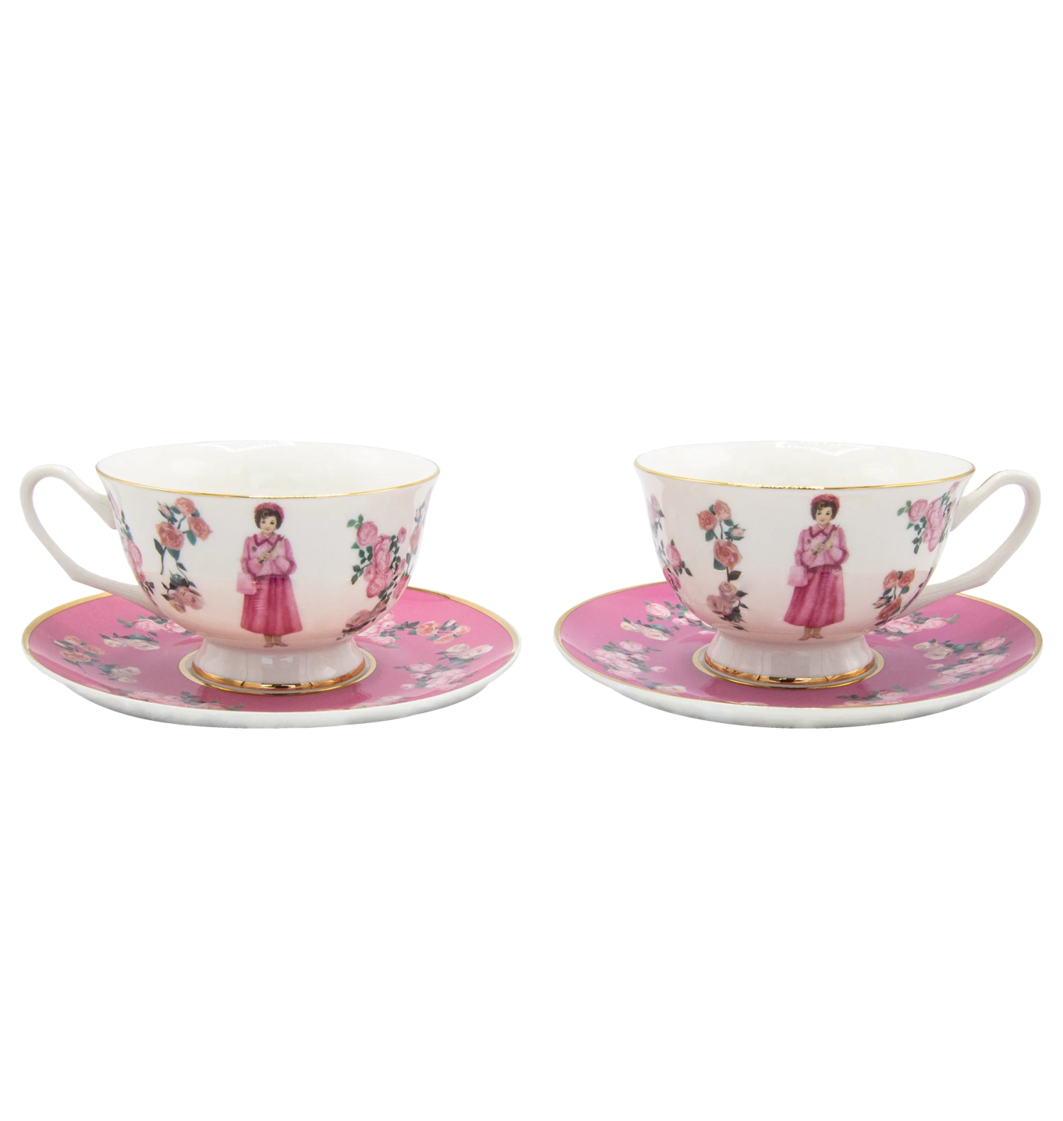 Warner Bros Umbridge Cup And Saucer Set 4 Warner Bros Umbridge Cup And Saucer Set - Image 2