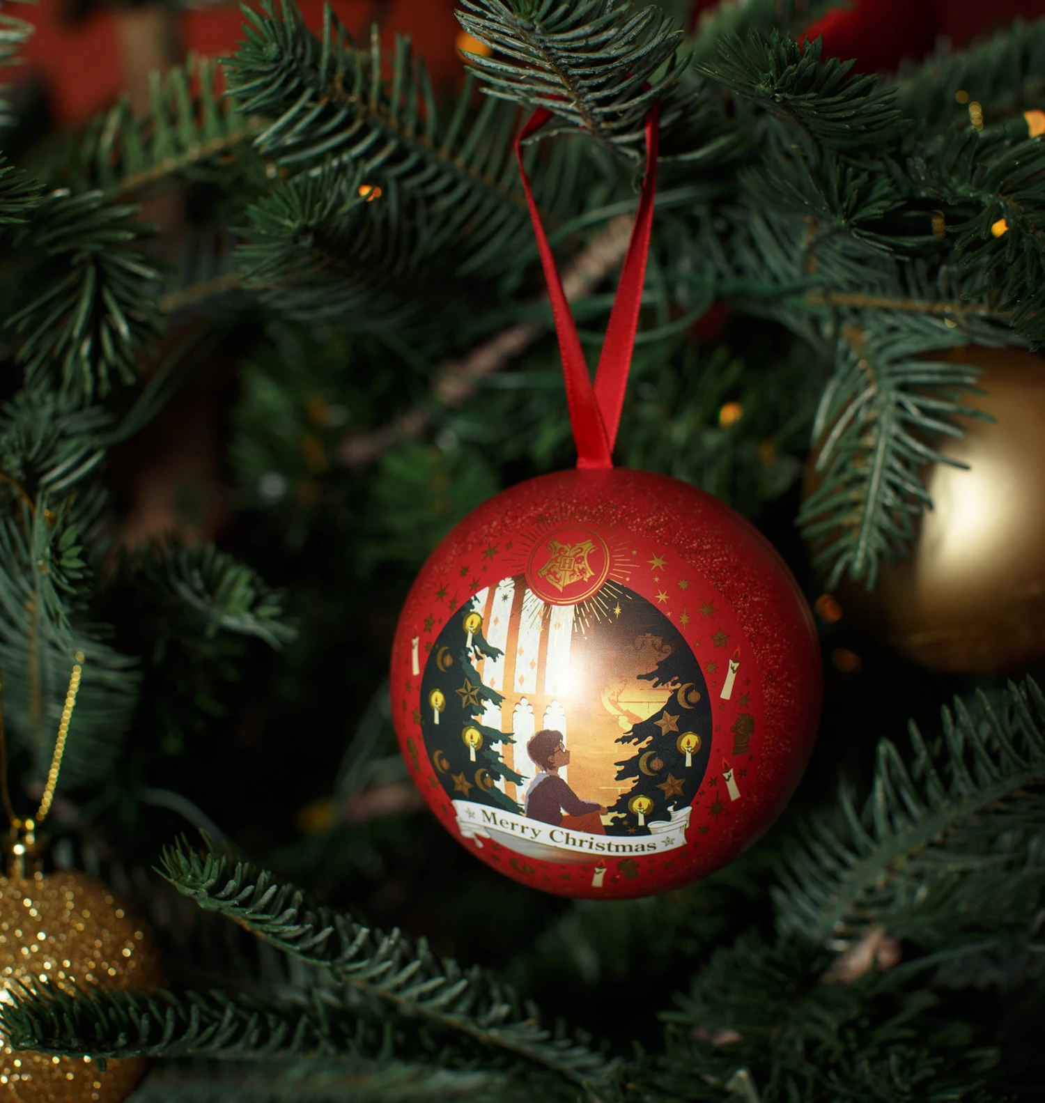 Warner Bros Harry Potter Christmas Pin Bauble 6 Warner Bros Harry Potter Christmas Pin Bauble - Image 4