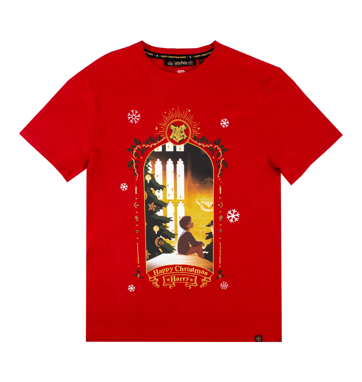 Warner Bros Harry Potter Christmas T-Shirt 3 Warner Bros Harry Potter Christmas T-Shirt