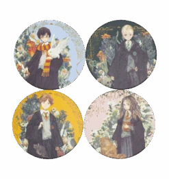 Warner Bros Yume Hogwarts Students Coasters