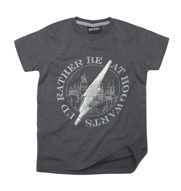 Warner Bros Kids Lightning Bolt Sequin Reverse T-Shirt 3 Warner Bros Kids Lightning Bolt Sequin Reverse T-Shirt