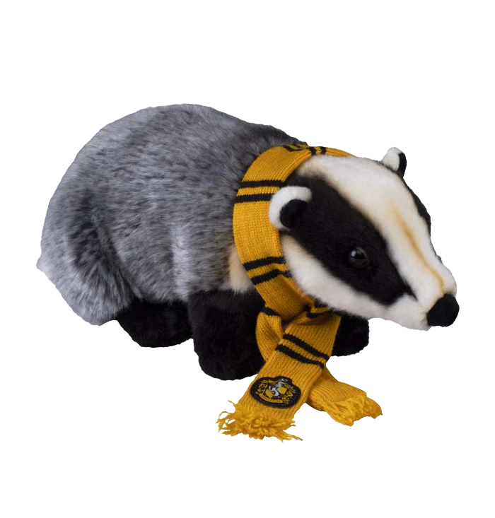 Warner Bros Hufflepuff Mascot Badger Soft Toy 3 Warner Bros Hufflepuff Mascot Badger Soft Toy
