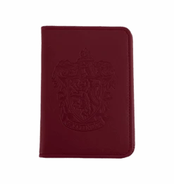 Warner Bros Gryffindor Embossed Crest Passport Holder