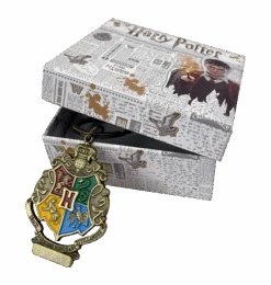 Warner Bros Personalised Hogwarts Crest Keyring