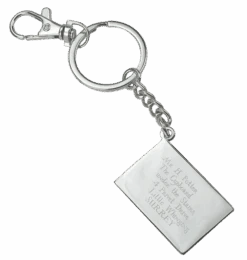 Warner Bros Personalised Hogwarts Acceptance Letter Keychain