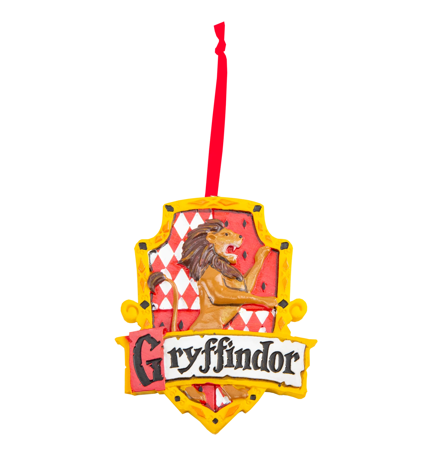 Warner Bros Gryffindor Crest Hanging Ornament 3 Warner Bros Gryffindor Crest Hanging Ornament