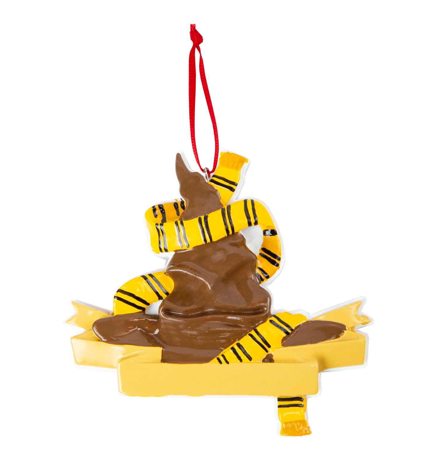 Warner Bros Hufflepuff Sorting Hat Ornament 3 Warner Bros Hufflepuff Sorting Hat Ornament