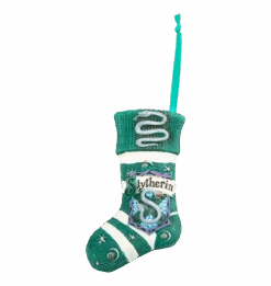 Warner Bros Slytherin Stocking Hanging Ornament