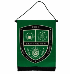 Warner Bros Slytherin Attribute Wall Banner