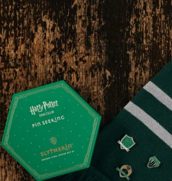 Warner Bros Second Edition Slytherin Enamel Pins Set 14 Warner Bros Second Edition Slytherin Enamel Pins Set -Warner Bros slyth scarf